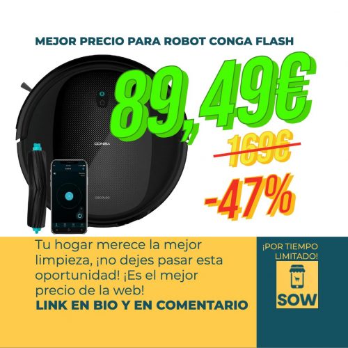 ¡Preciazo Alerta! Conga Flash Connected Titanium
