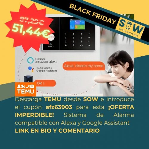 Imagen intrigante del Sistema de Alarma de Seguridad para el Hogar de HIVA. Este kit antirrobo inteligente es esencial para proteger tu hogar. ¡Compra ahora y mantén tu tranquilidad!