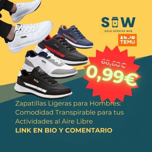 Zapatillas ligeras para hombres, comodidad transpirable para correr y caminar al aire libre