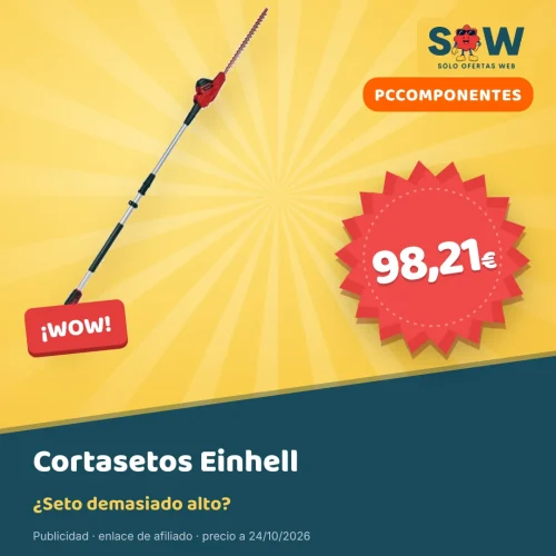 Cortasetos eléctrico telescópico Einhell GC-HH 5056