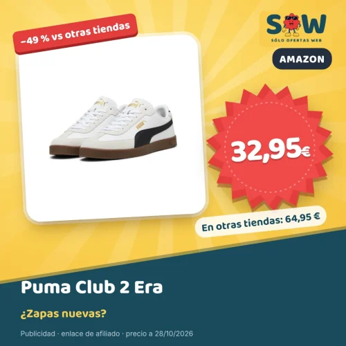 Zapatillas Puma Club 2 Era unisex por 32,95 €