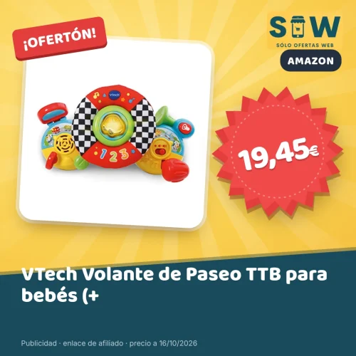 VTech Volante de Paseo TTB para bebés (+6 meses)