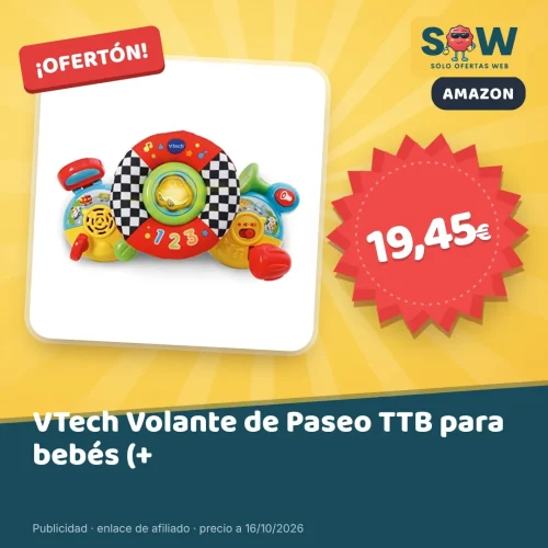 VTech Volante de Paseo TTB para bebés (+6 meses)